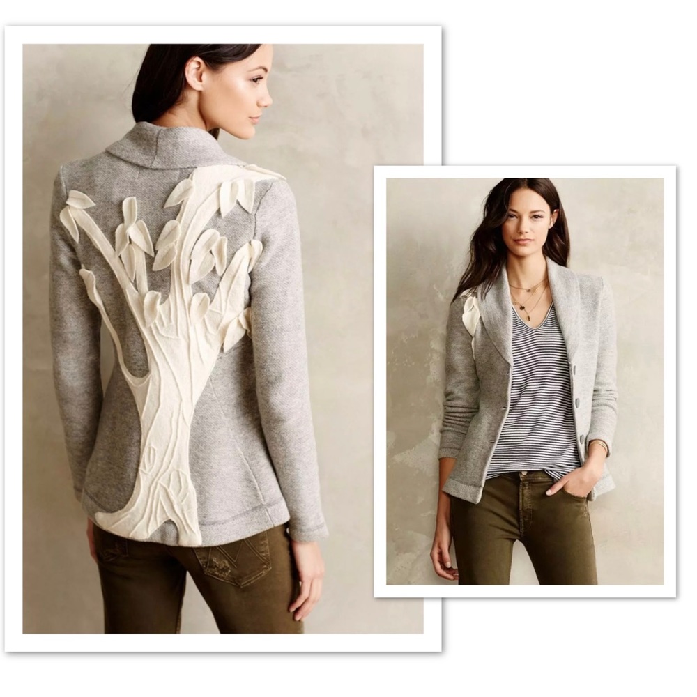 Anthro Corsage NWOT Rosie Nier Wool Sweater